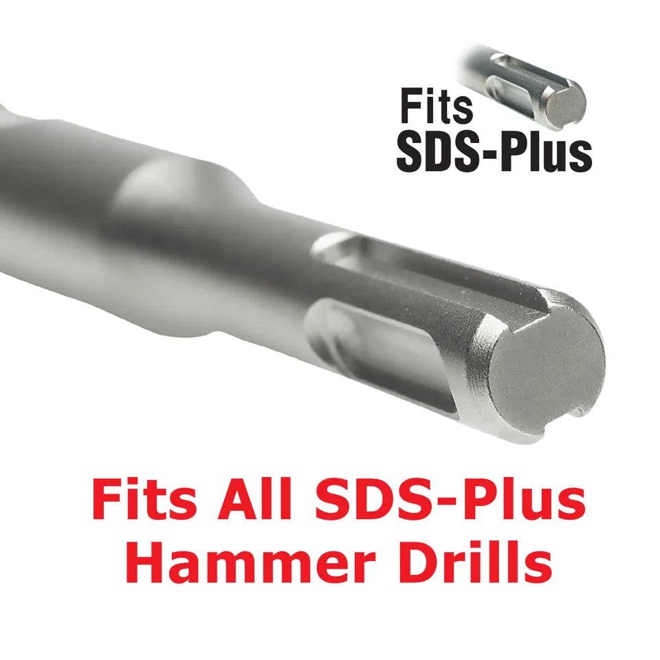 5/16 x 8-1/4" 2-Cutter Hammer Drill Bit, Fits SDS-Plus #47054