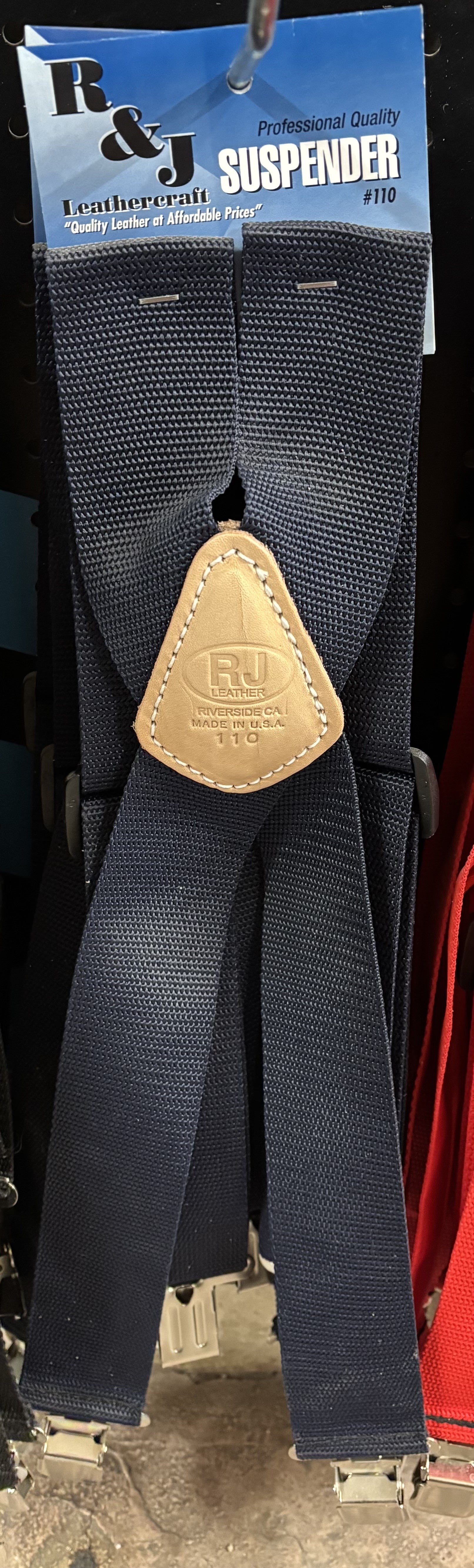 2" Poly Suspenders #110