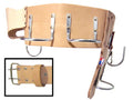2 ½"-4" Tapered Cement Finishing Belt, 2-Prong