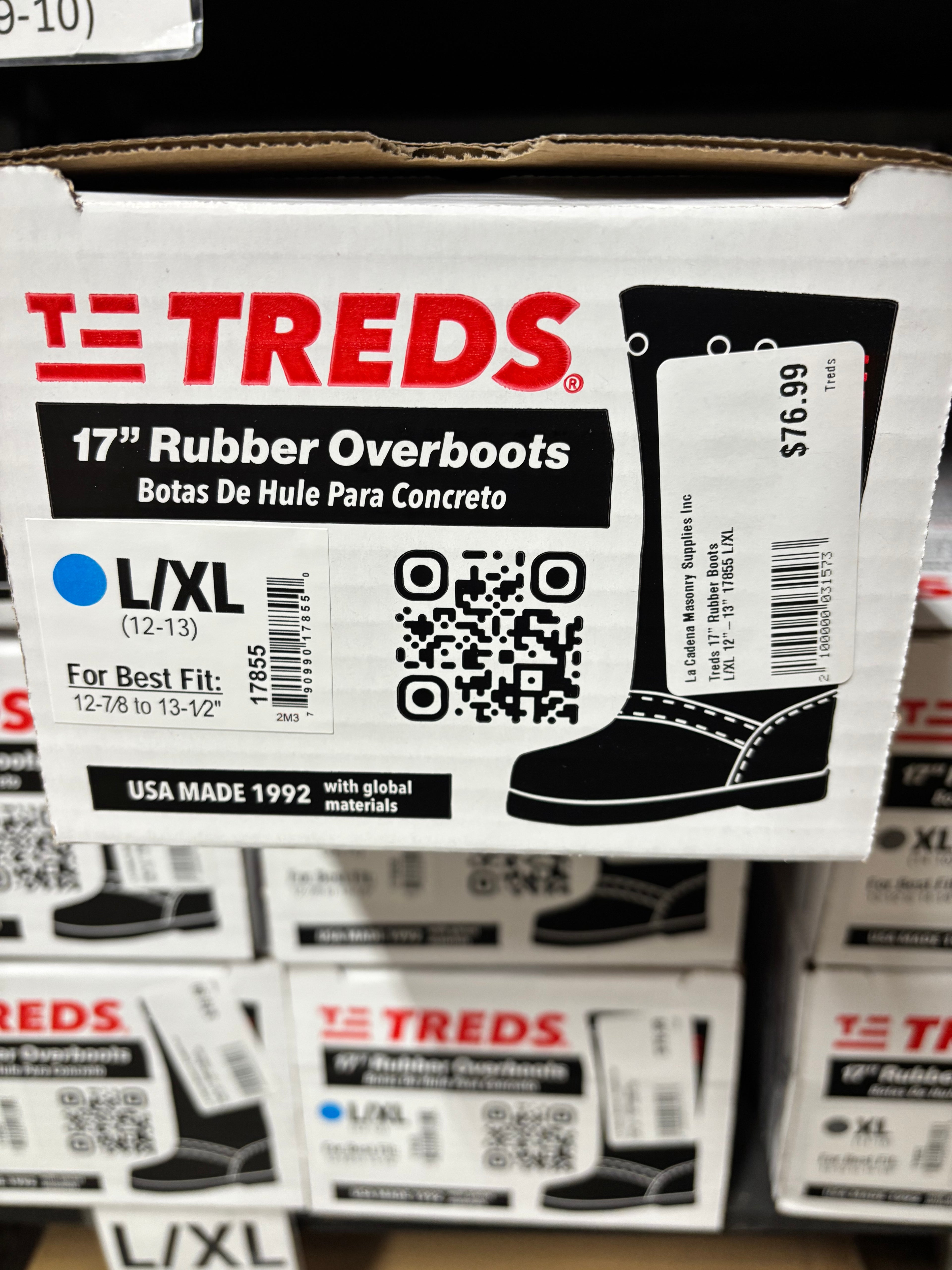 TREDS Rubber Concrete Boot, Overboot