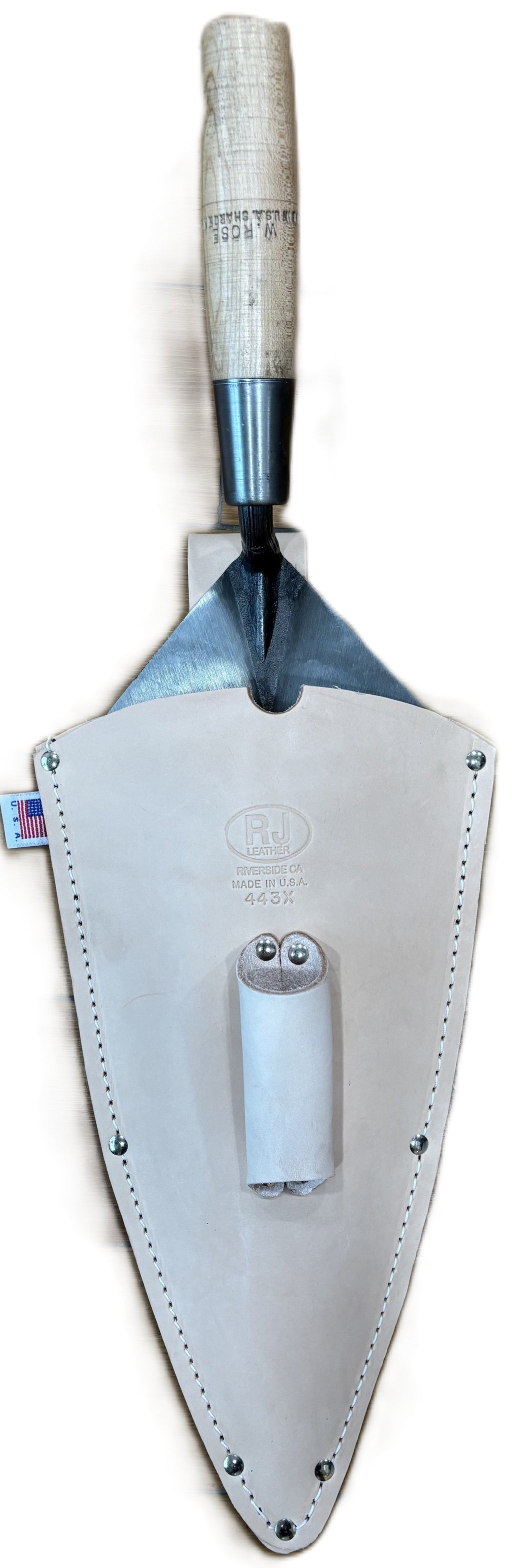 Leather Trowel Holder Close End #442X #443X