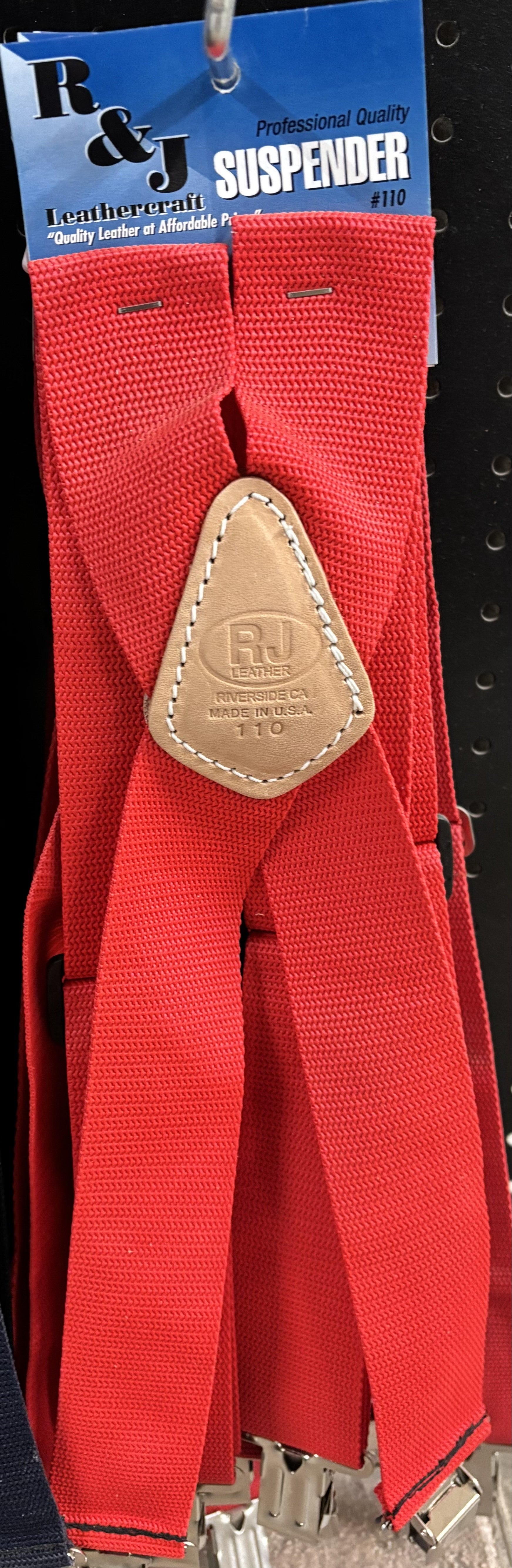 2" Poly Suspenders #110